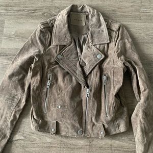 Blank NYC Suede Moto Jacket